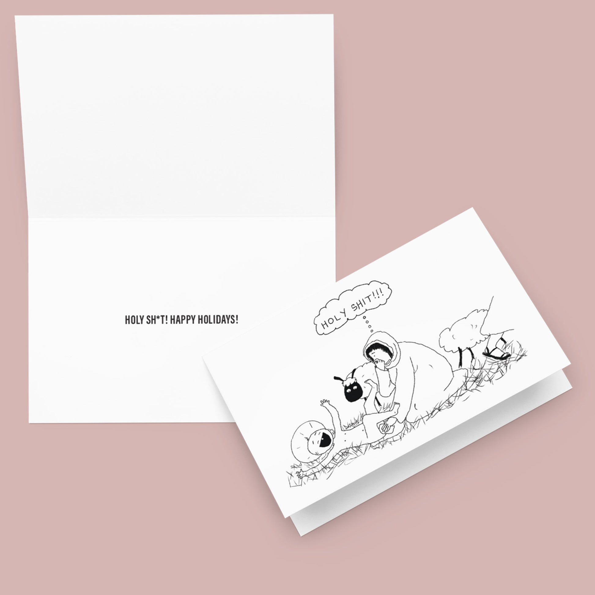 Holy Shit Greeting Card Set-nakedpastor