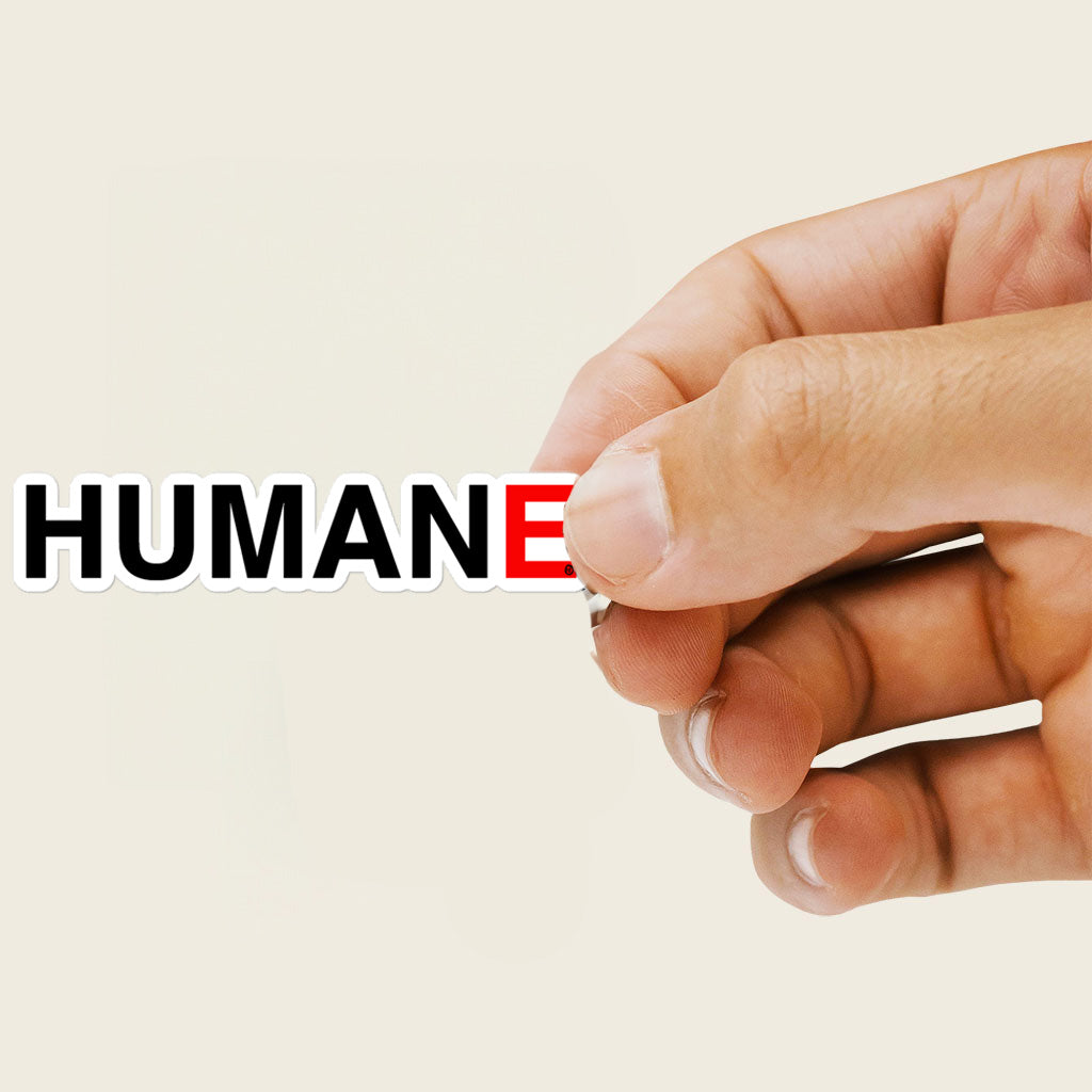 Humane Sticker-Stickers-nakedpastor