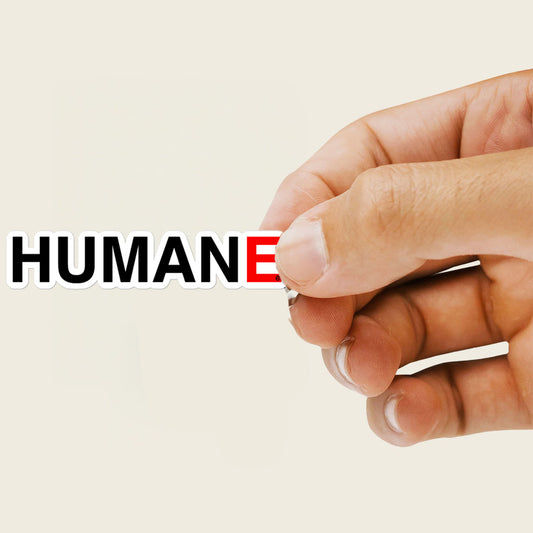 Humane Sticker