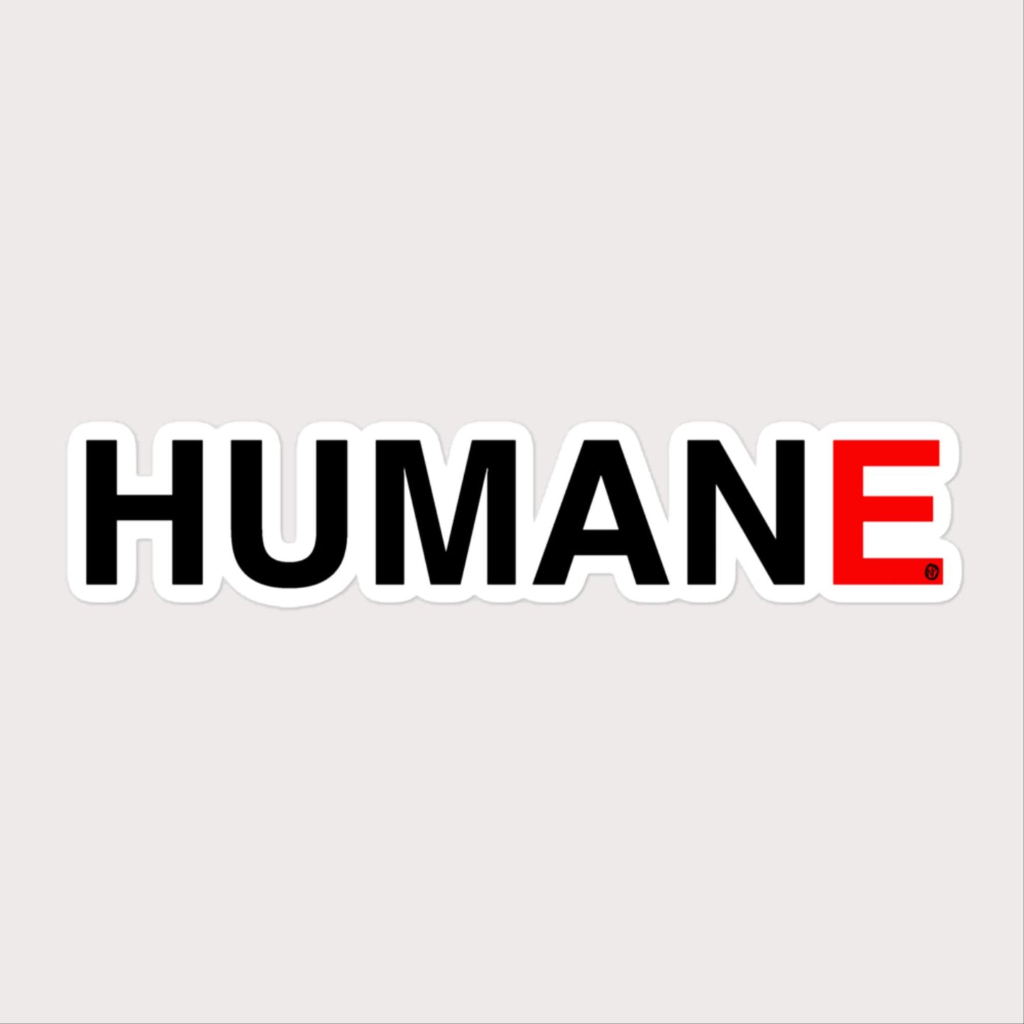 Humane Sticker-Stickers-nakedpastor