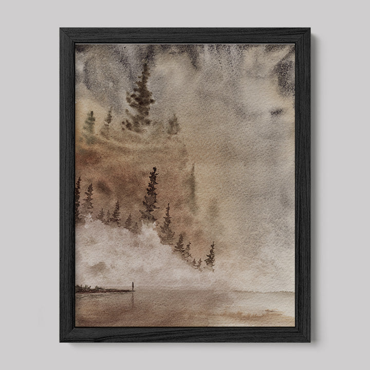 I Am Here Now Print-Paintings-nakedpastor