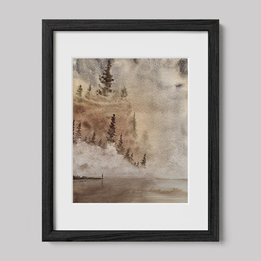 I Am Here Now Print-Paintings-nakedpastor