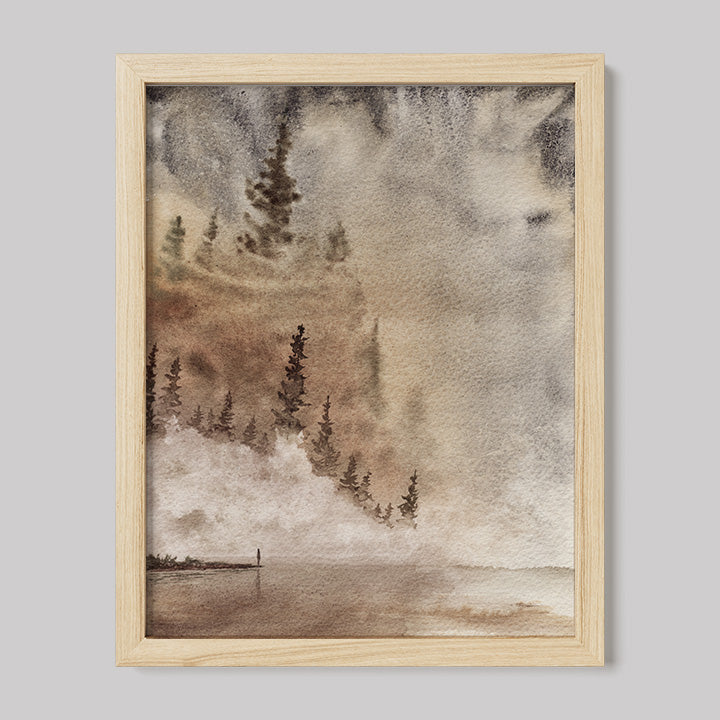 I Am Here Now Print-Paintings-nakedpastor