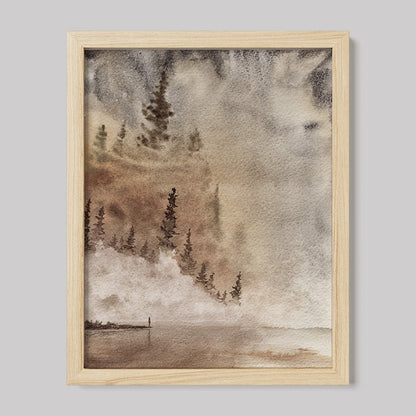 I Am Here Now Print-Paintings-nakedpastor
