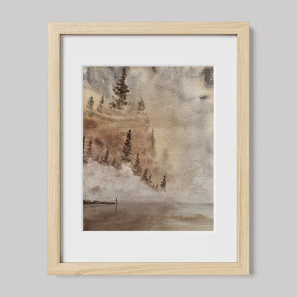 I Am Here Now Print-Paintings-nakedpastor
