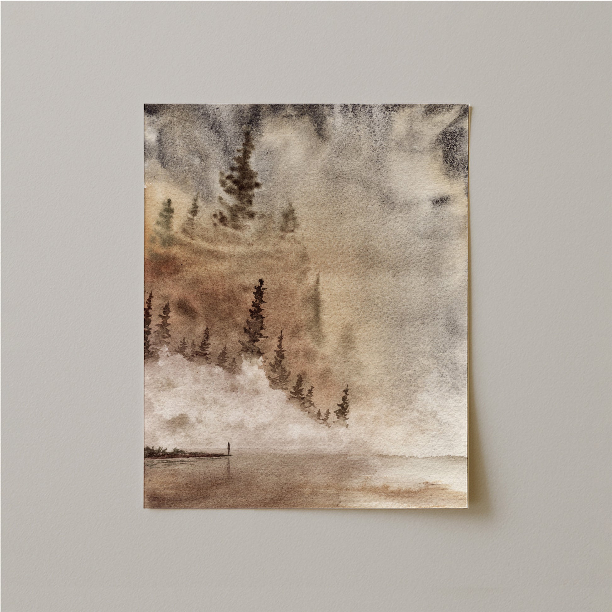 I Am Here Now Print-Paintings-nakedpastor