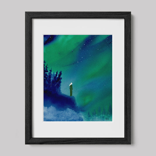 Timber Series "I Am Light" Print-Paintings-nakedpastor