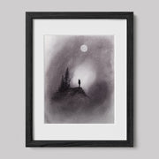 I Changed My Mind Charcoal Drawing Print-Drawings-nakedpastor