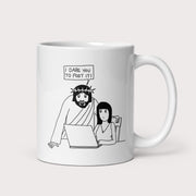 I Dare You to Post It Mug - by nakedpastor
