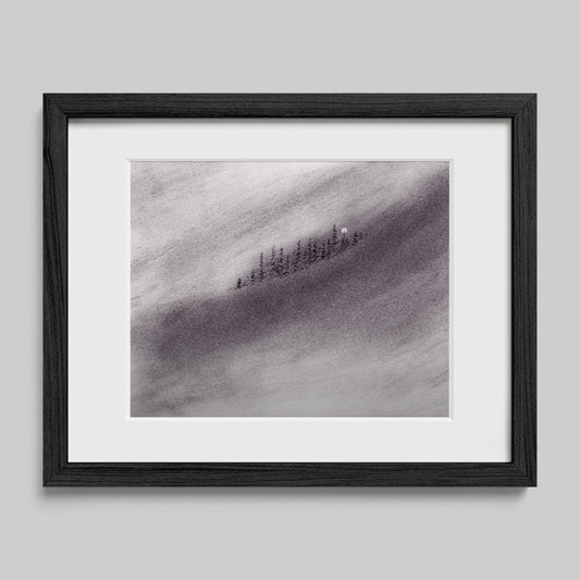 I Can Feel You Calling Me Charcoal Print-Drawings-nakedpastor