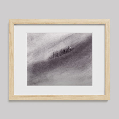 I Can Feel You Calling Me Charcoal Print-Drawings-nakedpastor