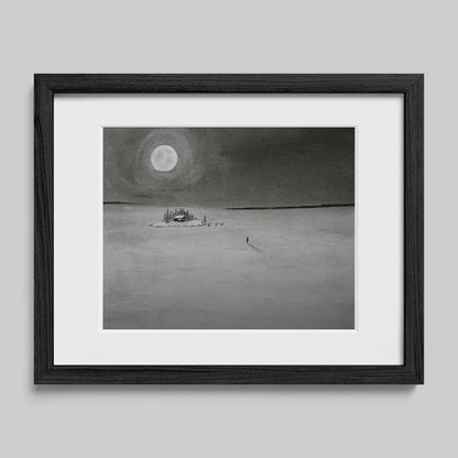 I Return To Love Charcoal Drawing Print-Drawings-nakedpastor