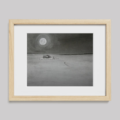 I Return To Love Charcoal Drawing Print-Drawings-nakedpastor