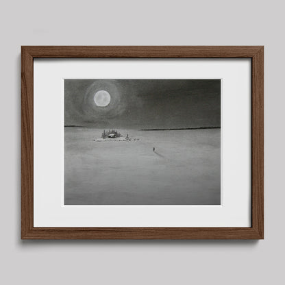 I Return To Love Charcoal Drawing Print-Drawings-nakedpastor