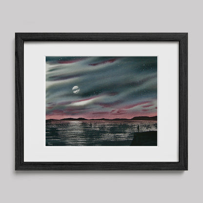 I Will Wait For You Watercolor Print