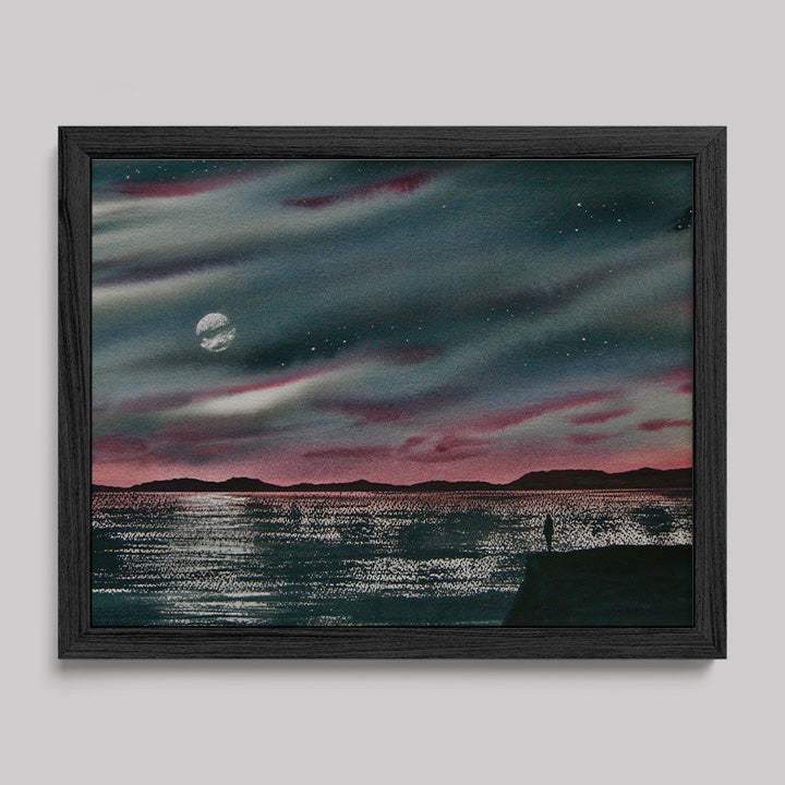 I Will Wait For You Watercolor Print-Paintings-nakedpastor