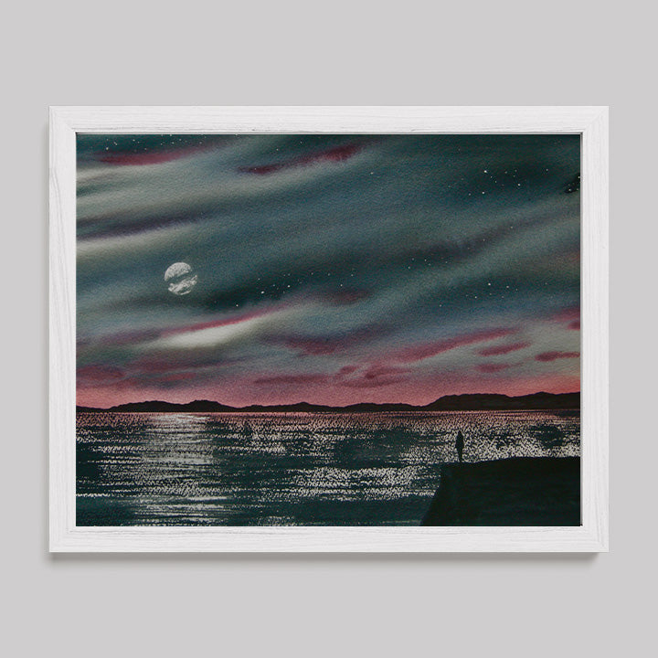 I Will Wait For You Watercolor Print-Paintings-nakedpastor