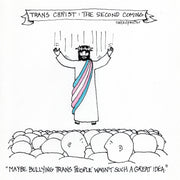 Trans Christ The Second Coming Digital Cartoon-Digital Cartoons-nakedpastor