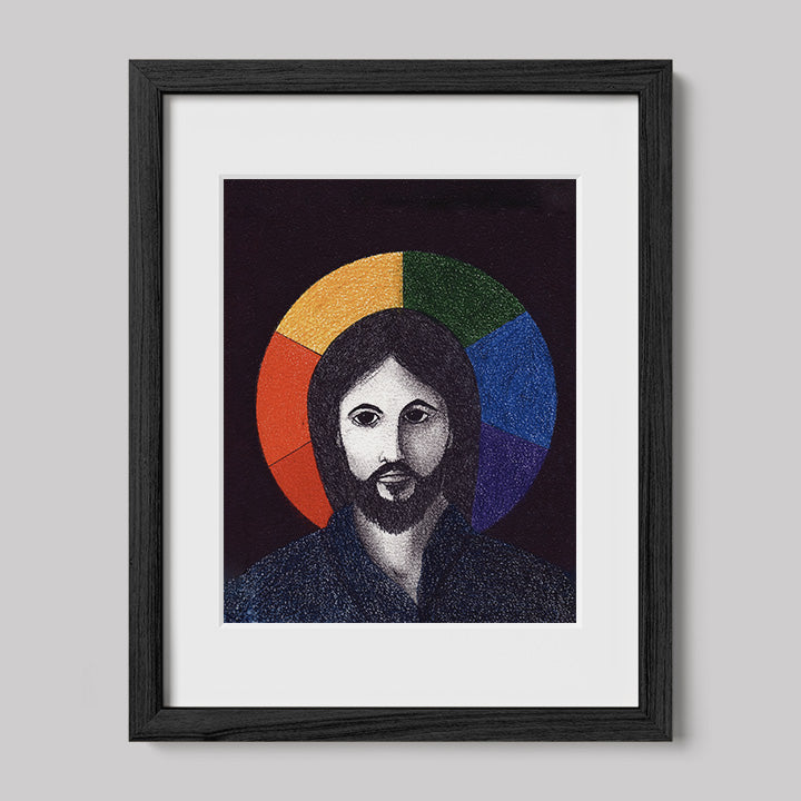 Includer Image of Christ Print-Drawings-nakedpastor