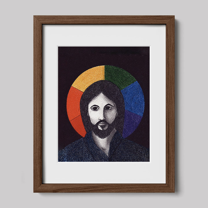 Includer Image of Christ Print-Drawings-nakedpastor