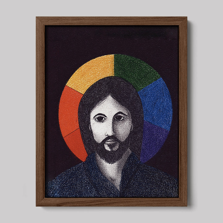 Includer Image of Christ Print-Drawings-nakedpastor