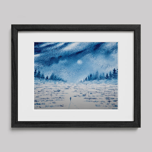 Carrying My Inner Child II Framed Art Print-Painting-nakedpastor