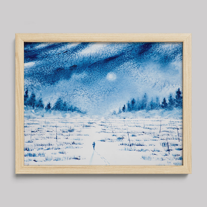 Carrying My Inner Child II Framed Art Print-Paintings-nakedpastor
