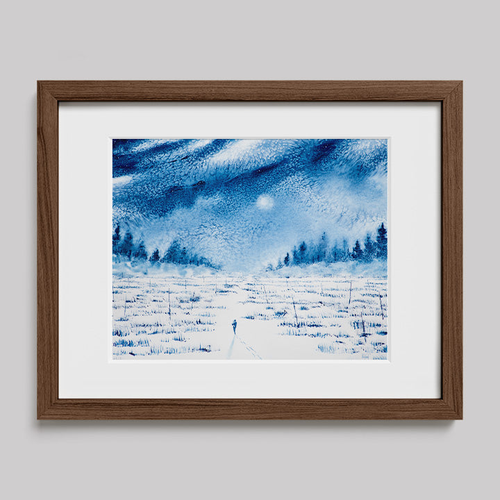 Carrying My Inner Child II Framed Art Print-Paintings-nakedpastor
