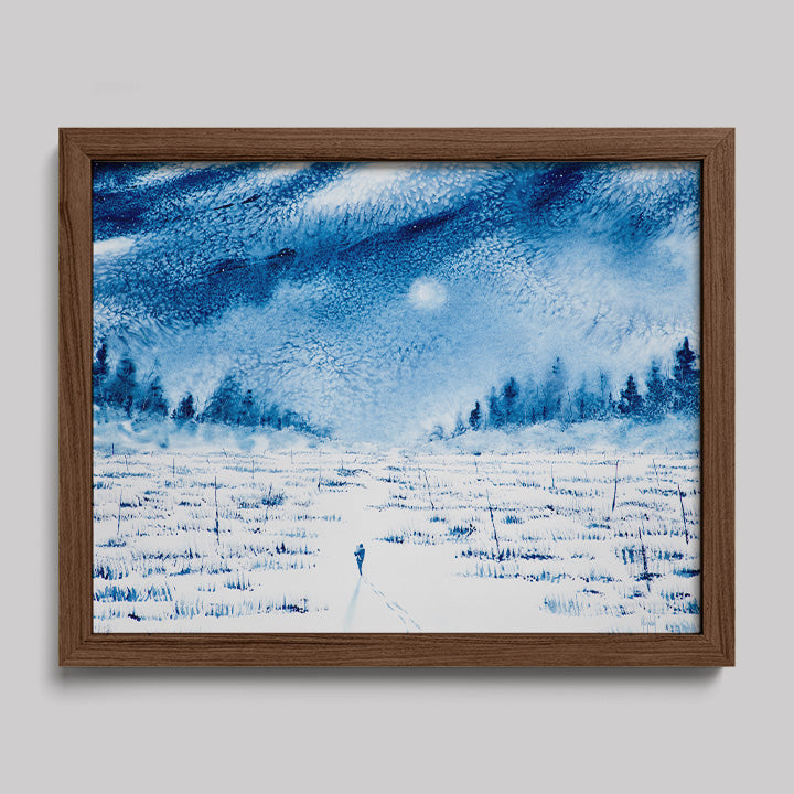 Carrying My Inner Child II Framed Art Print-Paintings-nakedpastor