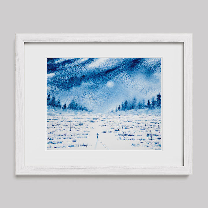 Carrying My Inner Child II Framed Art Print-Paintings-nakedpastor