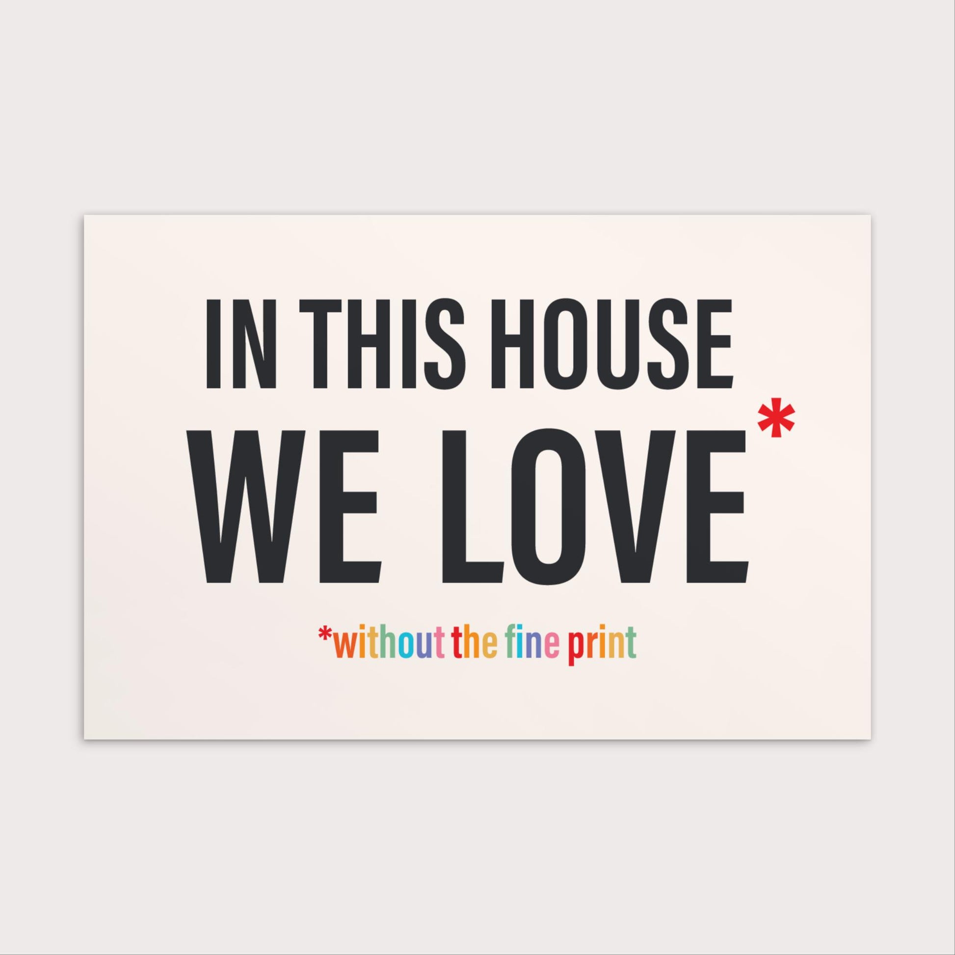 In This House Mini Print-nakedpastor