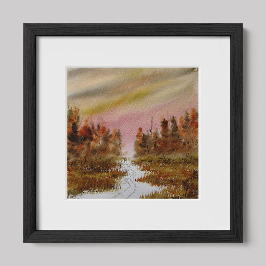 Come Isolate With Me Watercolor Print-Paintings-nakedpastor