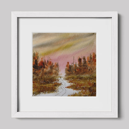 Come Isolate With Me Watercolor Print-Paintings-nakedpastor