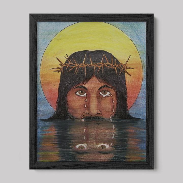 Jesus Cries Print-Drawings-nakedpastor