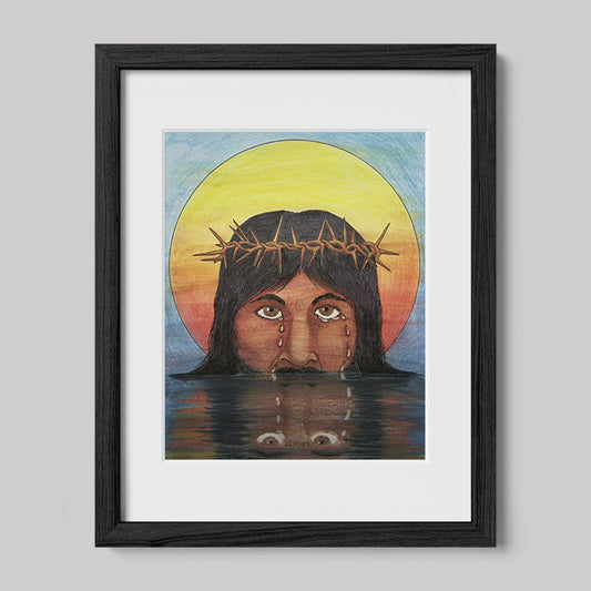 Jesus Cries Print-Drawings-nakedpastor