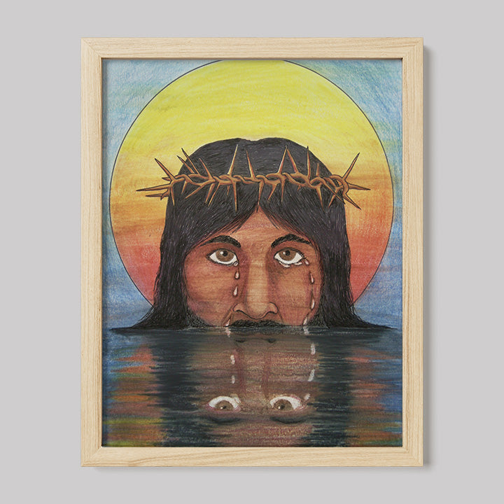 Jesus Cries Print-Drawings-nakedpastor