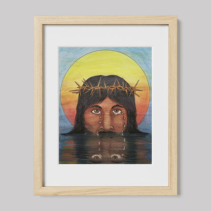 Jesus Cries Print-Drawings-nakedpastor