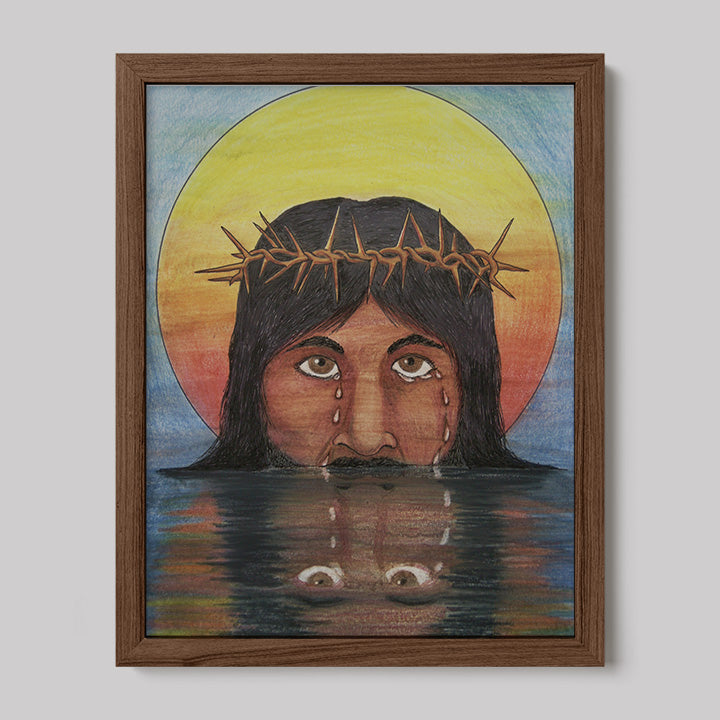 Jesus Cries Print-Drawings-nakedpastor