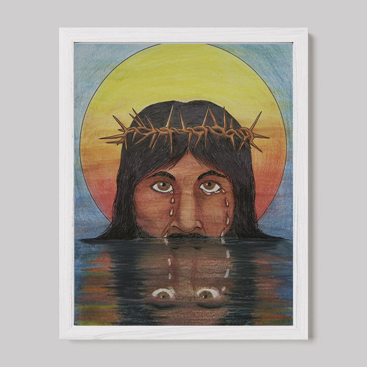 Jesus Cries Print-Drawings-nakedpastor