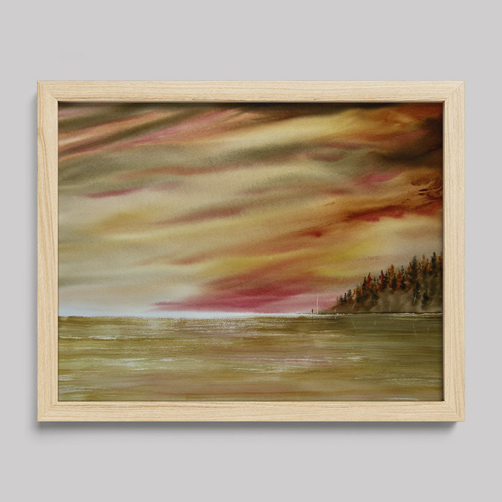 Join Me For Breakfast Watercolor Print-Paintings-nakedpastor