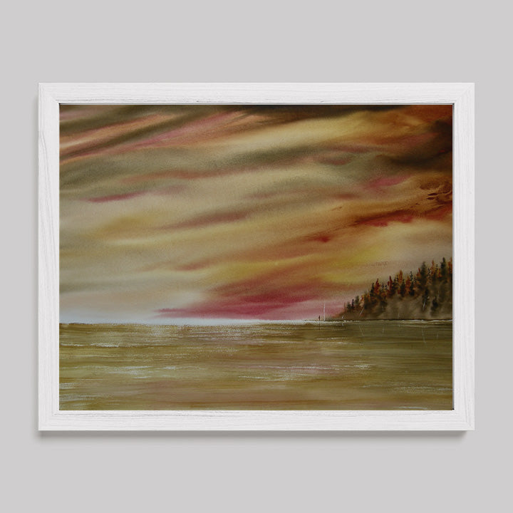 Join Me For Breakfast Watercolor Print-Paintings-nakedpastor