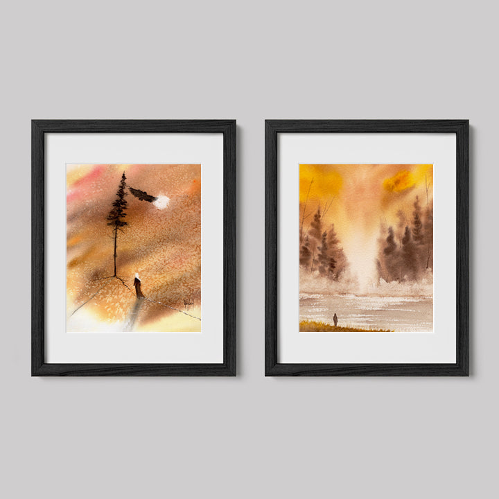 Light Finds Me Art Print Set-Painting-nakedpastor
