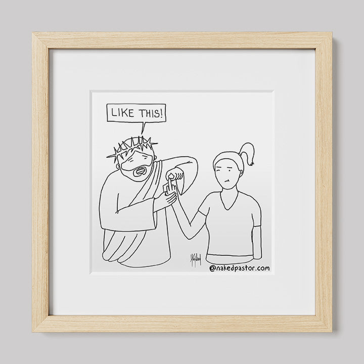 Spirituality and Defiance Like This Cartoon Print-Cartoons-nakedpastor