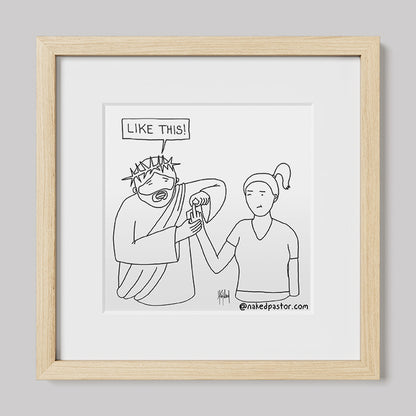 Spirituality and Defiance Like This Cartoon Print-Cartoons-nakedpastor
