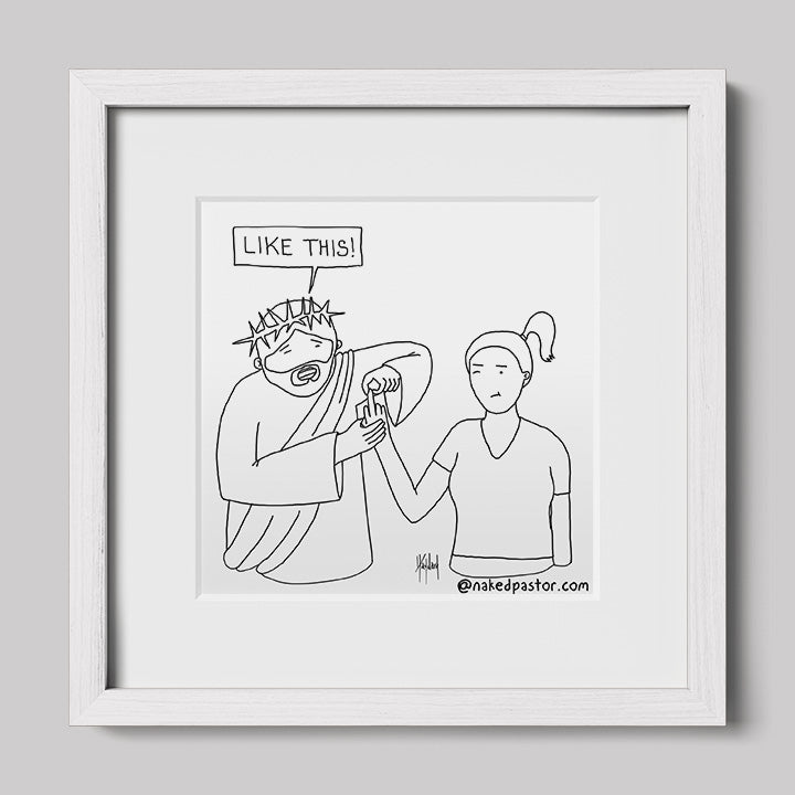 Spirituality and Defiance Like This Cartoon Print-Cartoons-nakedpastor