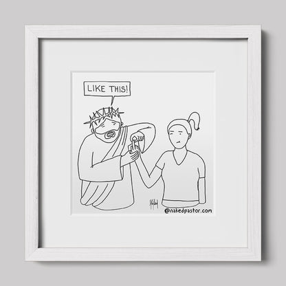 Spirituality and Defiance Like This Cartoon Print-Cartoons-nakedpastor
