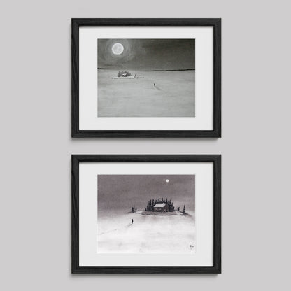 The Long Way Back Art Print Set-Drawing-nakedpastor