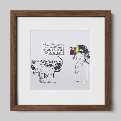 Lost or Kicked Out Print-Cartoons-nakedpastor