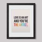Love Is An Art and You're The Artist-Drawings-nakedpastor