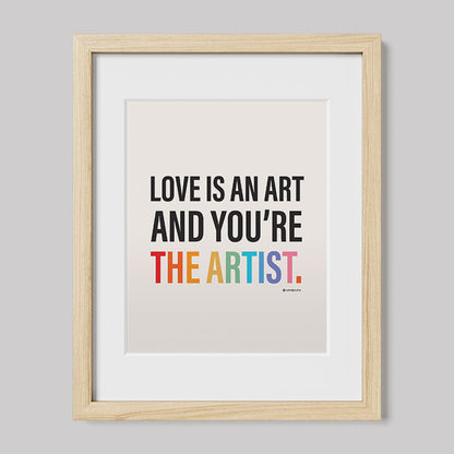Love Is An Art and You're The Artist-Drawings-nakedpastor